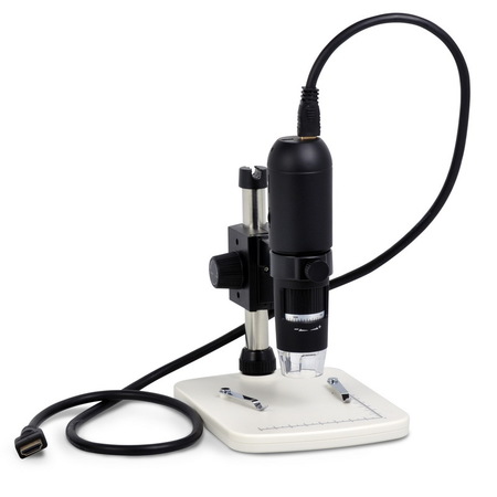 VIVIDIA USB Microscope, 220x, 3M, 1080P, Manual Focus, HDMI TV Monitor and PC HM 160
